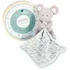 Image de Doudou en coton Bio Souris avec mouchoir gris - Doudou et Compagnie - Mixte - A partir de 0 mois - Gris
