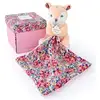 Image de Peluche pantin faon rose bohaime