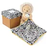 Image de BOHAIME - Lion Pantin avec doudou - DOUDOU ET COMPAGNIE - PELUCHES/Doudous - Beige