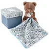 Image de Ensemble doudou avec pantin Ours Doudou & compagnie BohAime 12 cm