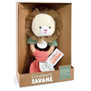 Image de Hochet Lion En Bois Pour Bébé - Éveil Et Amusement