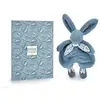Image de Doudou Lapin Bleu 29 Cm - Doudou Enfant Doux Et Apaisant