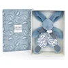 Image de Doudou Lapin Bleu Pm Lapin Doudou