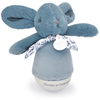 Image de Doudou & Compagnie Peluche Musicale Lapin Culbuto Bleu Pour Bébé
