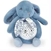 Image de Veilleuse musicale lapin doudou - Bleu -