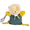 Image de Doudou Marionnette Lion Boh'aime - Compagnon 2 En 1 Pour Bébé