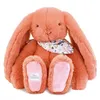 Image de Lapin Fleurette - Terracotta 35 cm - DOUDOU ET COMPAGNIE - PELUCHES/Doudous - Rose - Polyester