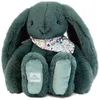 Image de Doudou et Compagnie - Peluche Lapin Fleurette vert 35 cm