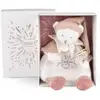 Image de Doudou Ours Cape Rose Anniversaire 25 Ans
