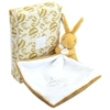 Image de Doudou Lapin Avec Mouchoir Lapin Doudou Ocre