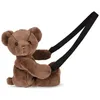 Image de Sac nounours couleur marron glacé - DOUDOU ET COMPAGNIE - Peluche (ultra douce) - Dès 5 ans