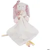 Image de DOUDOU ET COMPAGNIE - Doudou lapin pantin Vanille Fraise 10cm Rose