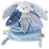 Image de DOUDOU ET COMPAGNIE - Doudou lapin Coeur Océan 25cm Bleu