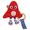 Image de Mascotte Doudou Et Compagnie Hochet Avec Anneau Bois