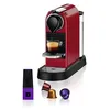 Image de Machine à café - KRUPS - Nespresso CITIZ ROUGE - 19 bars - Réservoir amovible - Compatible capsules