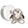 Image de Peluche - HISTOIRE DOURS - LAPIN MARIUS 20 cm - Gris - Collection Les classiques