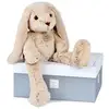 Image de Peluche lapin beige les copains câlins - 50 cm
