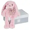 Image de Copains calins - lapin rose 40 cm HO2435