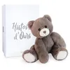 Image de Peluche Histoire D'ours Oscar 25 Cm Taupe
