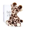 Image de Peluche - DOUDOU ET COMPAGNIE - Lisi la girafe naturelle 30 cm - Souple et amusante