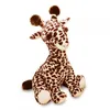 Image de Peluche - HISTOIRE DOURS - Lisi la girafe - Marron - 40x40x60 cm - Pour enfant