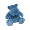 Image de Peluche hippopotame 40CM Bleu