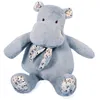 Image de Peluche Hippopotame Histoire D'ours 18-24 Cm Bleu Doux 100% Polyester