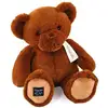 Image de Peluche ours capuccino le nounours - 40 cm