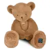 Image de Ours en peluche clémentin marron miel - 60 cm HO3389