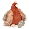 Image de Peluche Histoire D'ours Poulette Et Ses Oeufs D'or Multicolor Textile