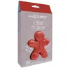 Image de 6 Moules En Silicone Bonhomme En Pain D'épices