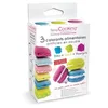 Image de 3 colorants alimentaires - bleu vert pourpre