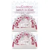 Image de 2 embouts de bûche de Noël en bois
