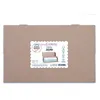 Image de 2 boîtes en carton pour bûche de Noël 35 x 11 x 11 cm