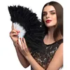 Image de Eventail plumes noires - Accessoire de mode - Femme - Intérieur