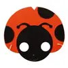 Image de Masque En Mousse Modele Coccinelle