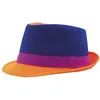 Image de Chapeau Trilby Partypro 30x30x30 Bleu Néon Feutre Ou Polyester