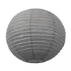 Image de LANTERNE JAPONAISE GRISE 35 CM 35 cm de diamètre Gris