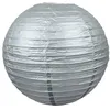 Image de Lanterne japonaise argent 35 cm - Argent
