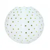 Image de Lanterne - Blanc - Papier - Décoration de fête - Mariage - 35cm