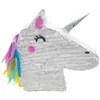 Image de Pinata licorne blanche et rose - PARTY PRO - 47 X 32 X 8 CM - Multicolore - Rose - Adulte - Mixte
