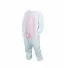 Image de Costume Kigurumi Partypro 4-6 Ans Rose Blanche Peluche