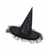 Image de Chapeau Sorcière Enfant Partypro 50 Cm Étoiles Irisées Multicolore Tulle
