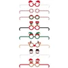 Image de Party Pro 8 Lunettes En Carton Rigolotes Sweety Christmas