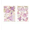 Image de 35 STICKERS PRINCESSE ROSE