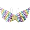Image de Ailes Enfant Partypro 44x23 Cm Multicolor Tissu Métallisé