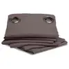 Image de Rideau thermique occultant oeillets gris mc7305 140l x 260h