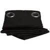 Image de Rideau thermique occultant oeillets noir mc710 140l x 260h