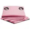 Image de Rideau occultant oeillets rose mc53 140l x 260h