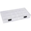 Image de Boîte De Rangement "18 Cases" 21cm Transparent